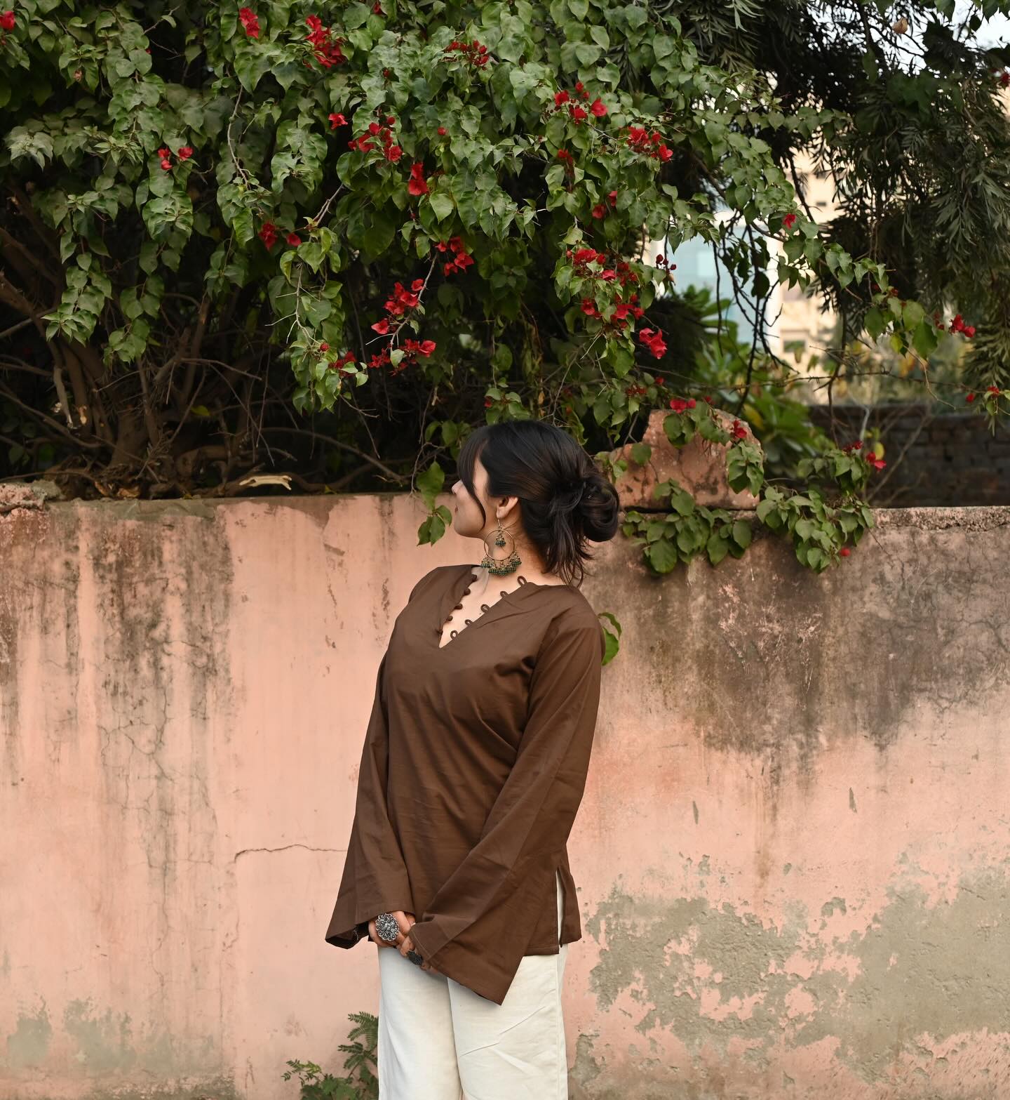 Brown Charm Kurti